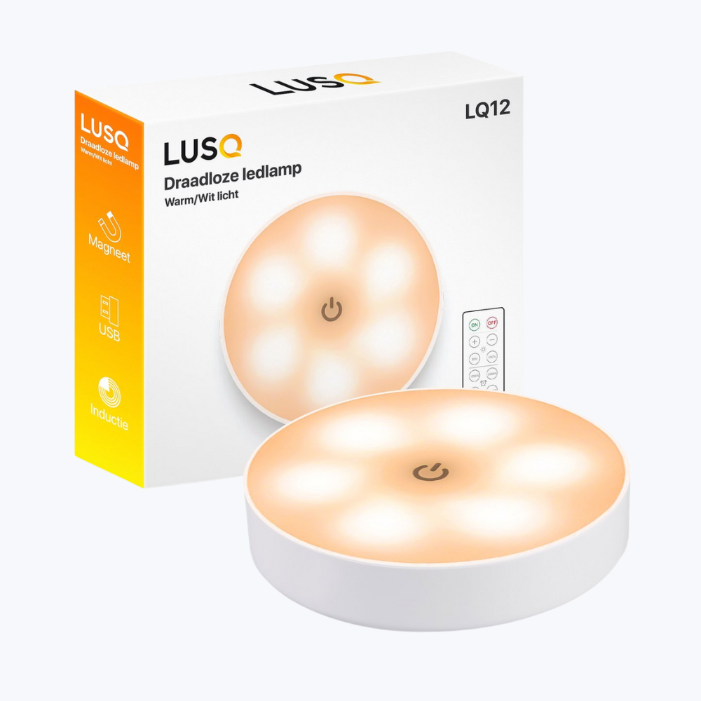 Kabellose LED-Lampe mit Fernbedienung – warmes/weißes Licht – kabellose Wandlampe – kabelloser LED-Spot – wiederaufladbar über USB – dimmbar mit Timer
