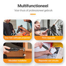 Accu Schroefmachine Inclusief 12-Delige Bit Set en 3.6V Lithium-Ion-Accu - Elektrische Schroevendraaier - USB-C Oplaadbaar Boormachine - 360RPM Motor - Zwart