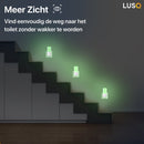 2 Stuks - Nachtlampje Kinderen - Stekkerlamp - Nachtlampje Stopcontact - Multi Colour met afstandsbediening