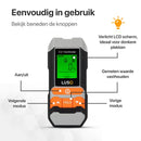 2 in 1 digitale vochtmeter - moisture - Voor hout en bouwmaterialen