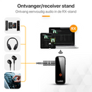 LUSQ® Bluetooth Transmitter Receiver 5.0 AUX Adapter - Ontvanger en Zender Auto - Handfsree Bellen