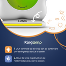 LUSQ Starry Slaaptrainer Kinderen en Baby's - Kinderwekker met Nachtlampje - Slaapwekker