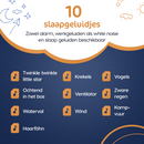 LUSQ Starry Slaaptrainer Kinderen en Baby's - Kinderwekker met Nachtlampje - Slaapwekker