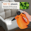 Stoomreiniger 16-in-1 - Handstoomreiniger - Handstomer - Vlekkenreiniger - Tapijtreiniger - Incl. 16 Opzetstukken - 1150 Watt - 450 ML