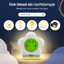 LUSQ Starry Slaaptrainer Kinderen en Baby's - Kinderwekker met Nachtlampje - Slaapwekker