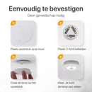 LUSQ® LED Lampen - 3 Stuks - Druklampen - Dimbaar - Afstandsbediening - Zelfklevend - LED Licht - Draadloos