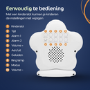 LUSQ Starry Slaaptrainer Kinderen en Baby's - Kinderwekker met Nachtlampje - Slaapwekker