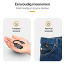 LUSQ® – USB-C-zu-HDMI-Adapter – Unterstützt 4K bei 30 Hz – Konverter – USB-C auf HDMI – Thunderbolt 3 – Schwarz