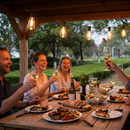 LED Lichtsnoer Buiten 15m: Warm Wit Waterdicht ST38