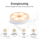 Draadloze ledlamp met afstandbediening – Warm/Wit licht – Draadloze wandlamp – Draadloze ledspot – USB oplaadbaar – Dimbaar met timer – met Magneet