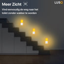 LED Nachtlampje in Stopcontact - 2 stuks - Dimbare Nachtlampjes met Sensor - Nacht Lamp met Dag en Nacht Sensor -