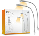 LUSQ® - Leeslamp Bed met Dimfunctie - 2 stuks - Zilver - Bedlampjes leeslampjes Volwassenen Slaapkamer - Leeslampje Boxspring - Hoofdbord Bedlampje