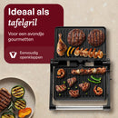 Grillmate - Grill Aparaat - Tosti Apparaat - Contactgrill - Tosti IJzer met grillplaat - Anti-Aanbaklaag - PFAS vrij - 180° Uitklapbaar - Cool Touch - Panini Grill / Croque Monsieur Toestel