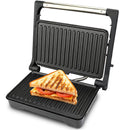 Grillmate - Grill Aparaat - Tosti Apparaat - Contactgrill - Tosti IJzer met grillplaat - Anti-Aanbaklaag - PFAS vrij - 180° Uitklapbaar - Cool Touch - Panini Grill / Croque Monsieur Toestel