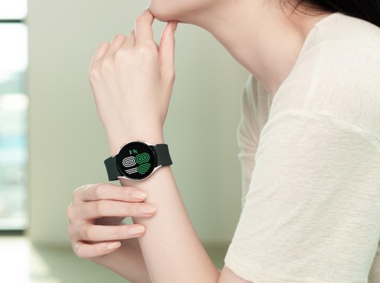 Samsung Galaxy Watch4 - Smartwatch dames en heren - 40mm - Black