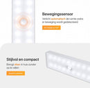 LUSQ® - Slimme Draadloze LED Kastverlichting met Bewegingssensor – 60 LED - USB oplaadbaar – Met sensor – Dimbaar - Draadloos