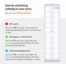 LUSQ® - Slimme Draadloze LED Kastverlichting met Bewegingssensor – 60 LED - USB oplaadbaar – Met sensor – Dimbaar - Draadloos