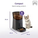 View met camera - Voerautomaat Kat/Hond - Smart en Vershoudend